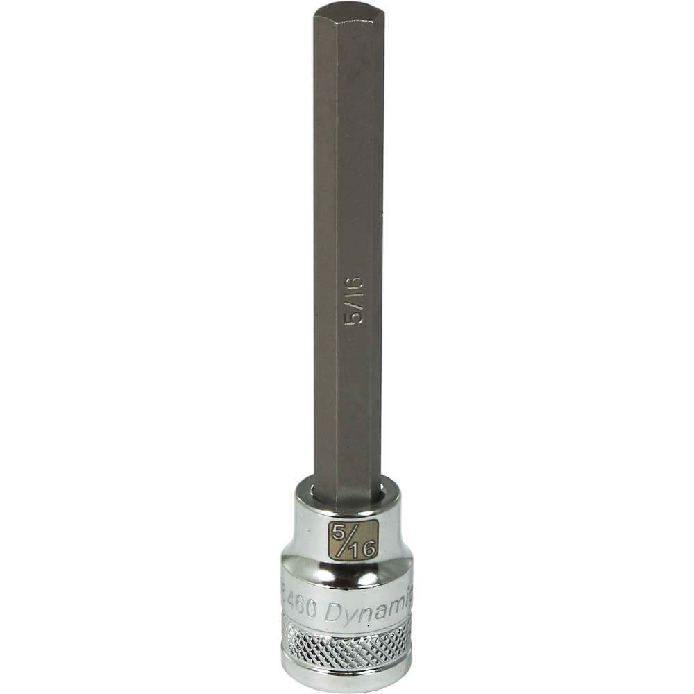Dynamic 3/8" D BIT Socket HEX 5/16" LONG - wise-line-tools