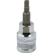 Dynamic 3/8" D BIT Socket HEX 5/32" - wise-line-tools