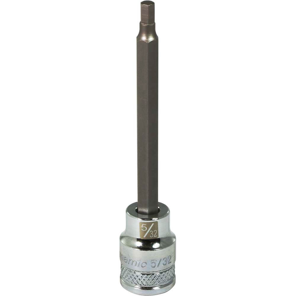 Dynamic 3/8" D BIT Socket HEX 5/32" LONG - wise-line-tools