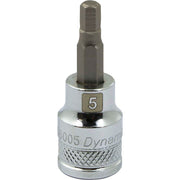 Dynamic 3/8" D BIT Socket HEX 5 MM - wise-line-tools