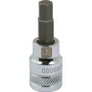 Dynamic 3/8" D BIT Socket HEX 7 MM - wise-line-tools