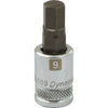 DYNAMIC GT-D006009 - 3/8" D BIT Socket HEX 9 MM