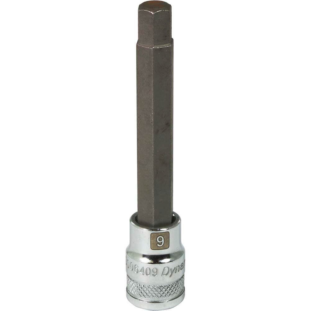 Dynamic 3/8" D BIT Socket HEX 9 MM LONG - wise-line-tools