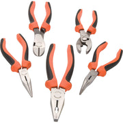 Dynamic 5pc Comfort Handle Pliers Set - wise-line-tools