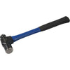 Dynamic Tools D041023 Marteau à panne ronde avec manche en fibre de verre, 680 g