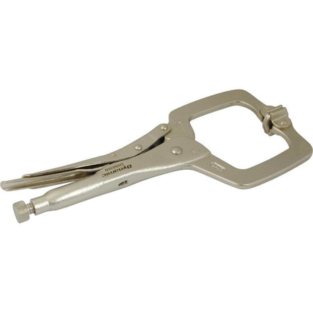 Dynamic Tools D055309 Locking Clamp with Swivel Pads, 11" - wise-line-tools