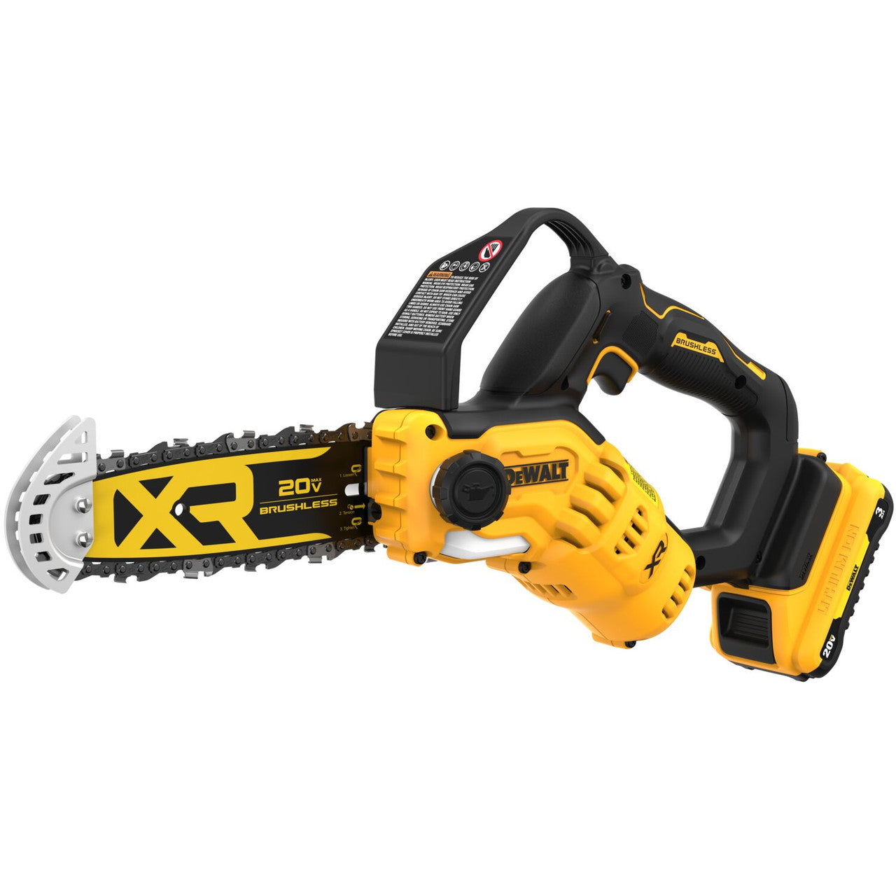 Dewalt DCCS623L1 20V MAX* 8 in. Brushless Cordless Pruning Chainsaw Kit
