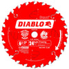 Lame de scie Freud Diablo 6-1/2" 24 dents