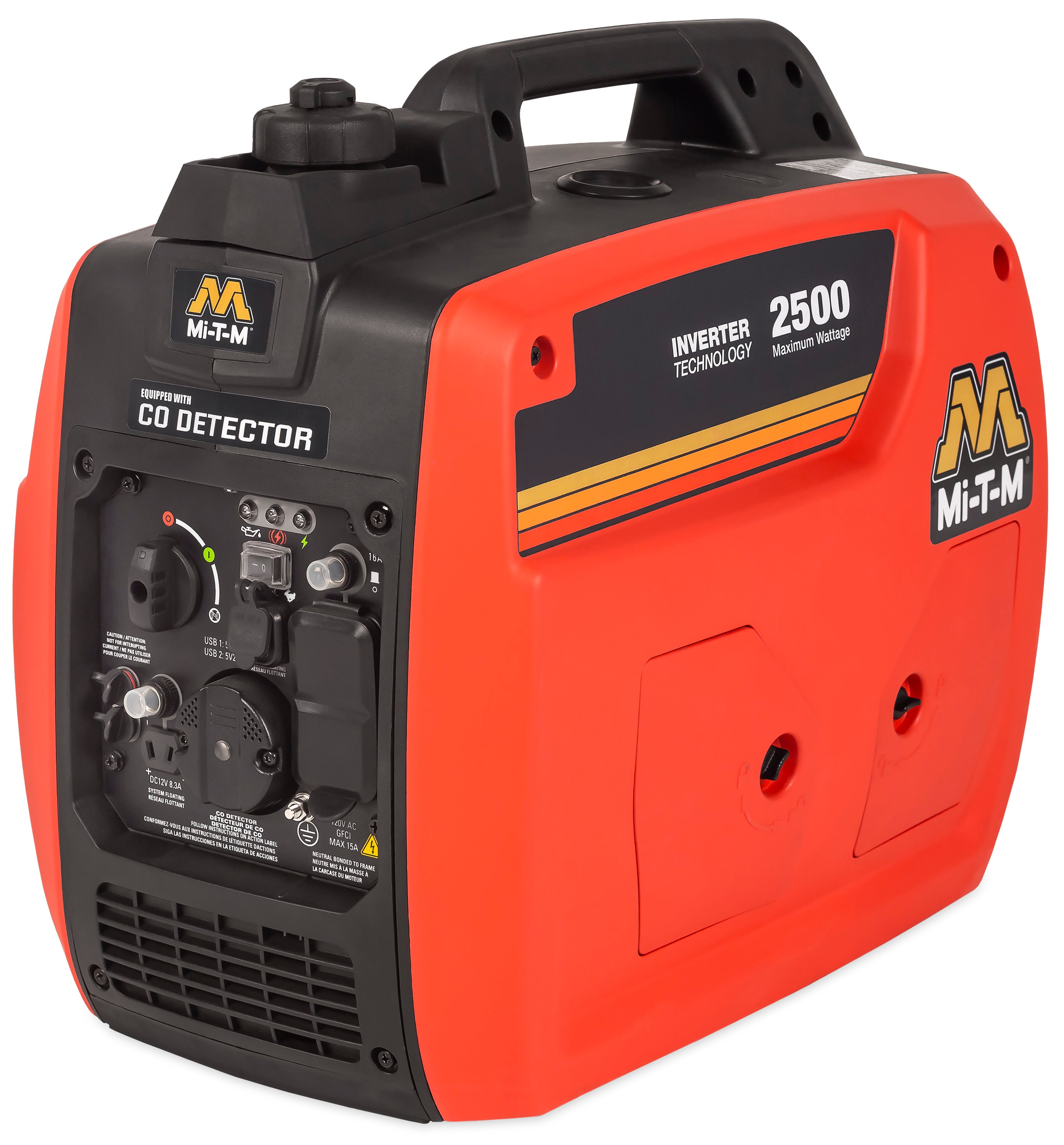 MI-T-M - 2500-Watt Gasoline Inverter - GEN-2500-IMM1