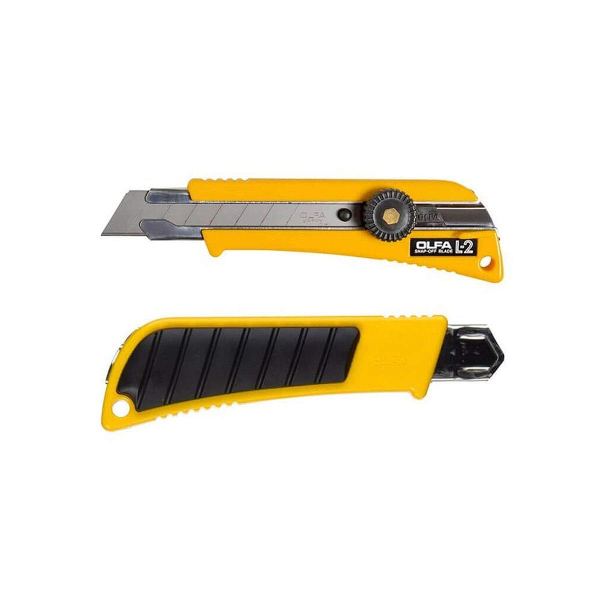 Olfa 18mm Rubber Inset Utility Knife - wise-line-tools