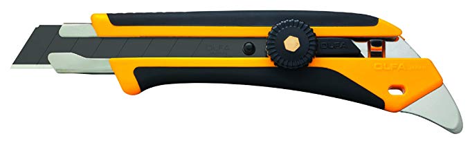 Olfa Fiberglass Rubber Grip Ratchet Lock 18mm - wise-line-tools