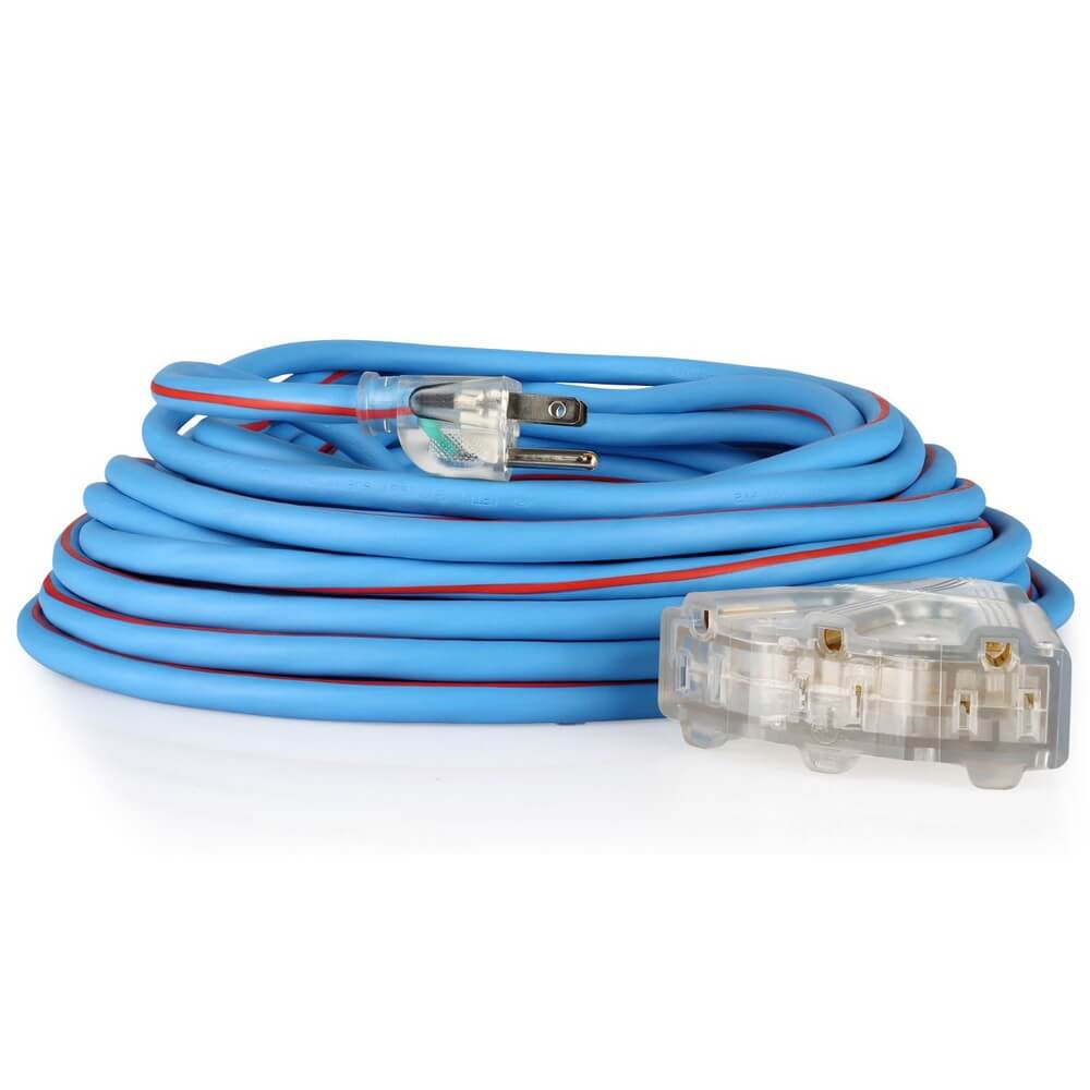 Prime Products LT530725 Extension Cord Artic Blue 14/3 x 25