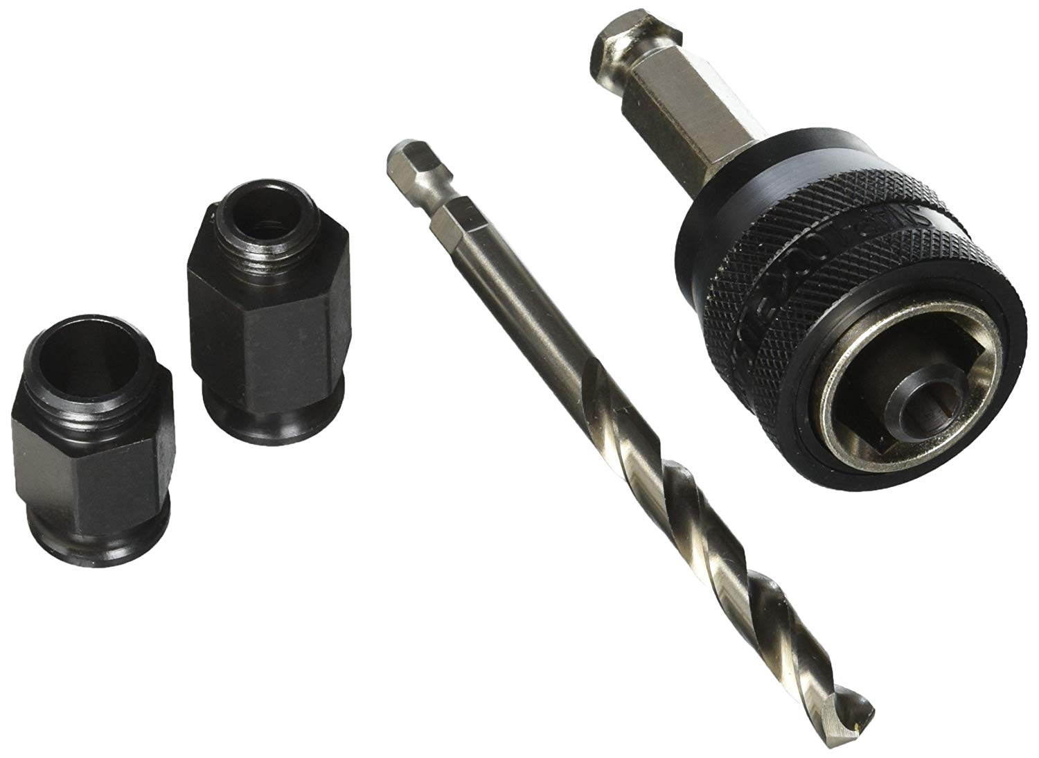 Lit Freud DHSAR500 PC arbor hex 1/2" with HSS-G pilot drill and 2 adapter nuts - wise-line-tools