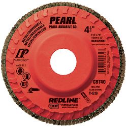 Pearl 5" x 7/8" Red Line - Ceramic Bonded Disc - wise-line-tools