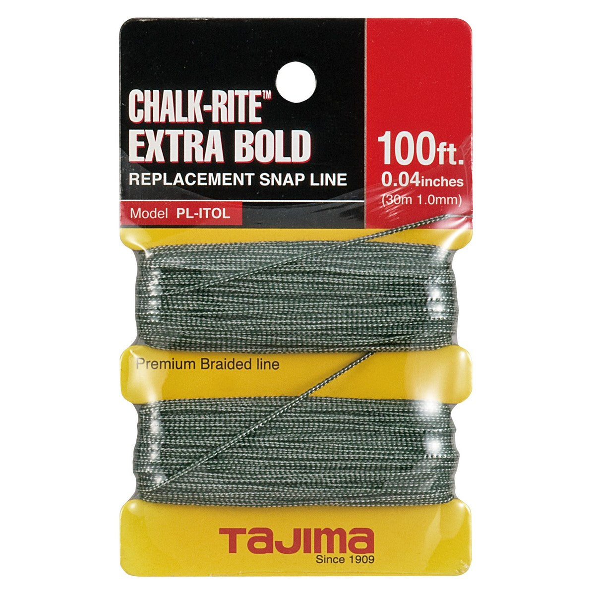Tajima PL-ITOL - Replacement Premium Braided Line - 100' - wise-line-tools