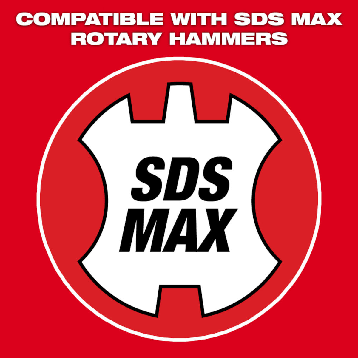 Milwaukee MX4™ 4-Cutter SDS MAX Rotary Hammer Drill Bits