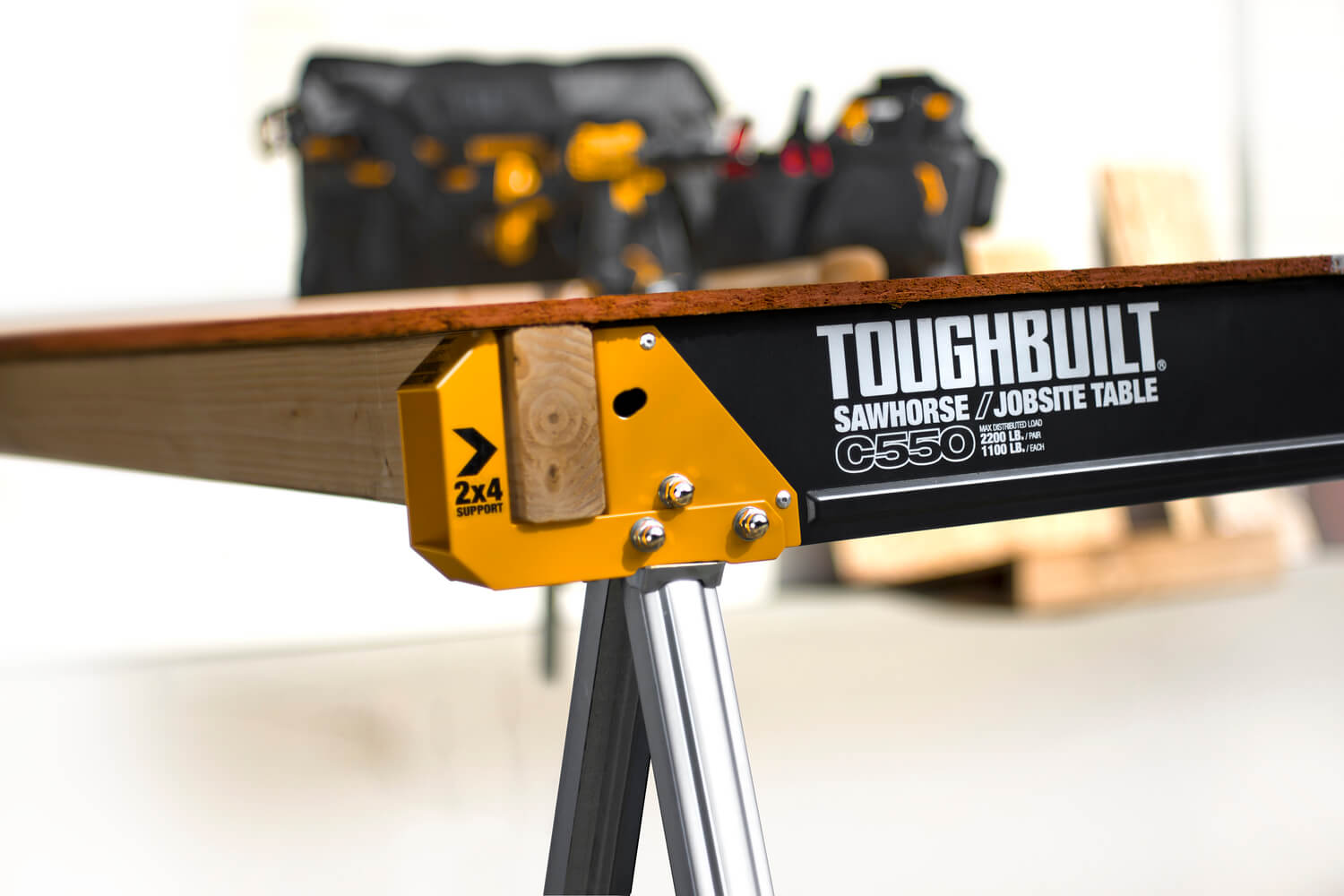 TOUGHBUILT C550 Sawhorse / Jobsite Table - wise-line-tools