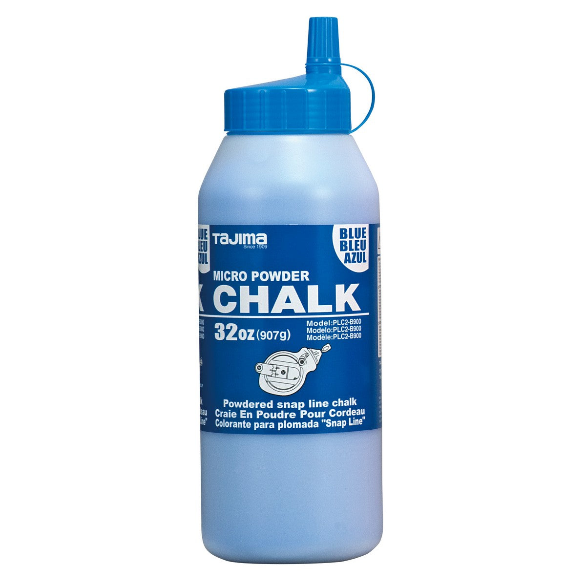 Tajima PLC2-B900 - Blue Ultra Fine Chalk 32oz. - wise-line-tools