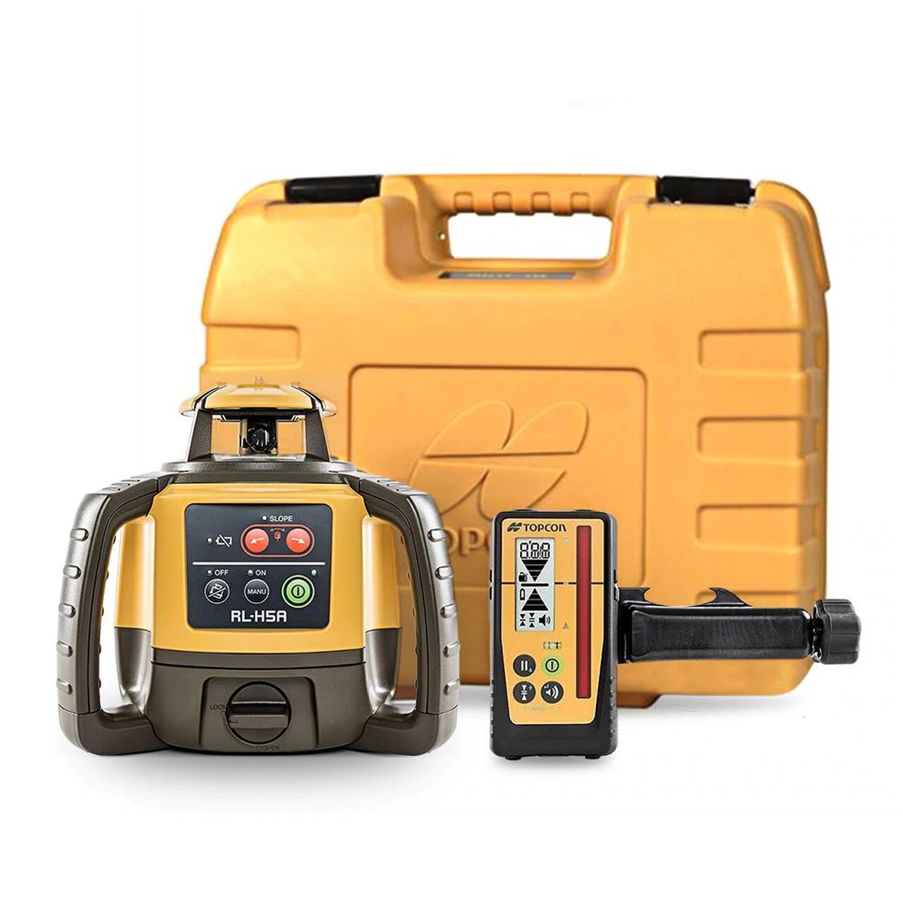Topcon 1021200-16  -  RL-H5A RB Horizontal Laser Level (Rechargeable) w/ LS-100D Receiver