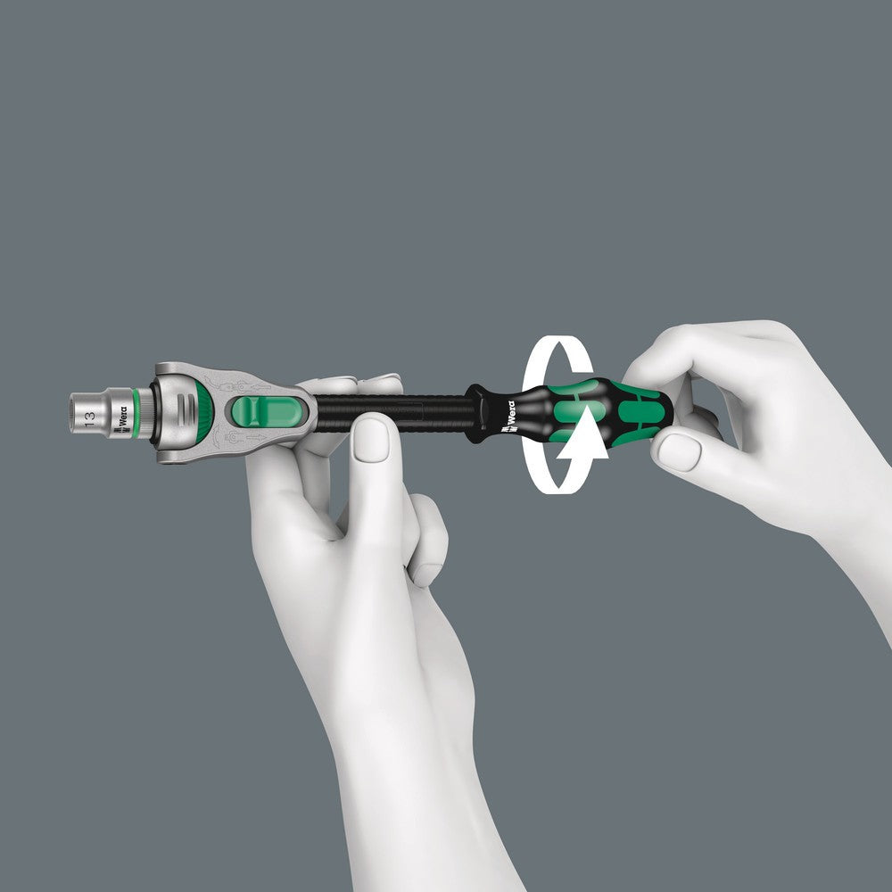 Wera 003550 - 8000 B Zyklop Speed Ratchet with 3/8" drive - wise-line-tools