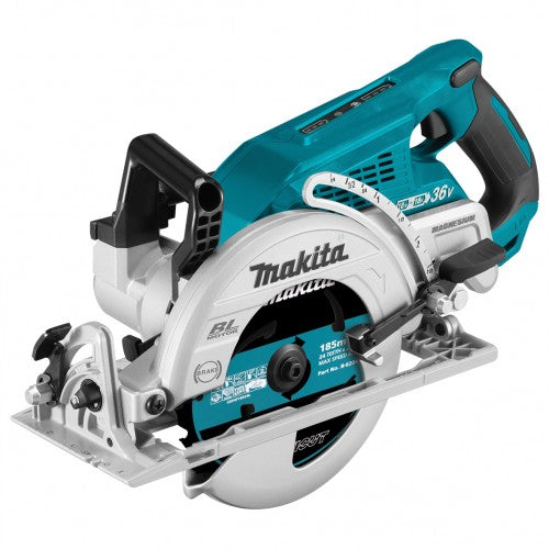 makita DRS780ZCOMBO  -  18Vx2 Brushless 185mm Rear Handle Saw - wise-line-tools