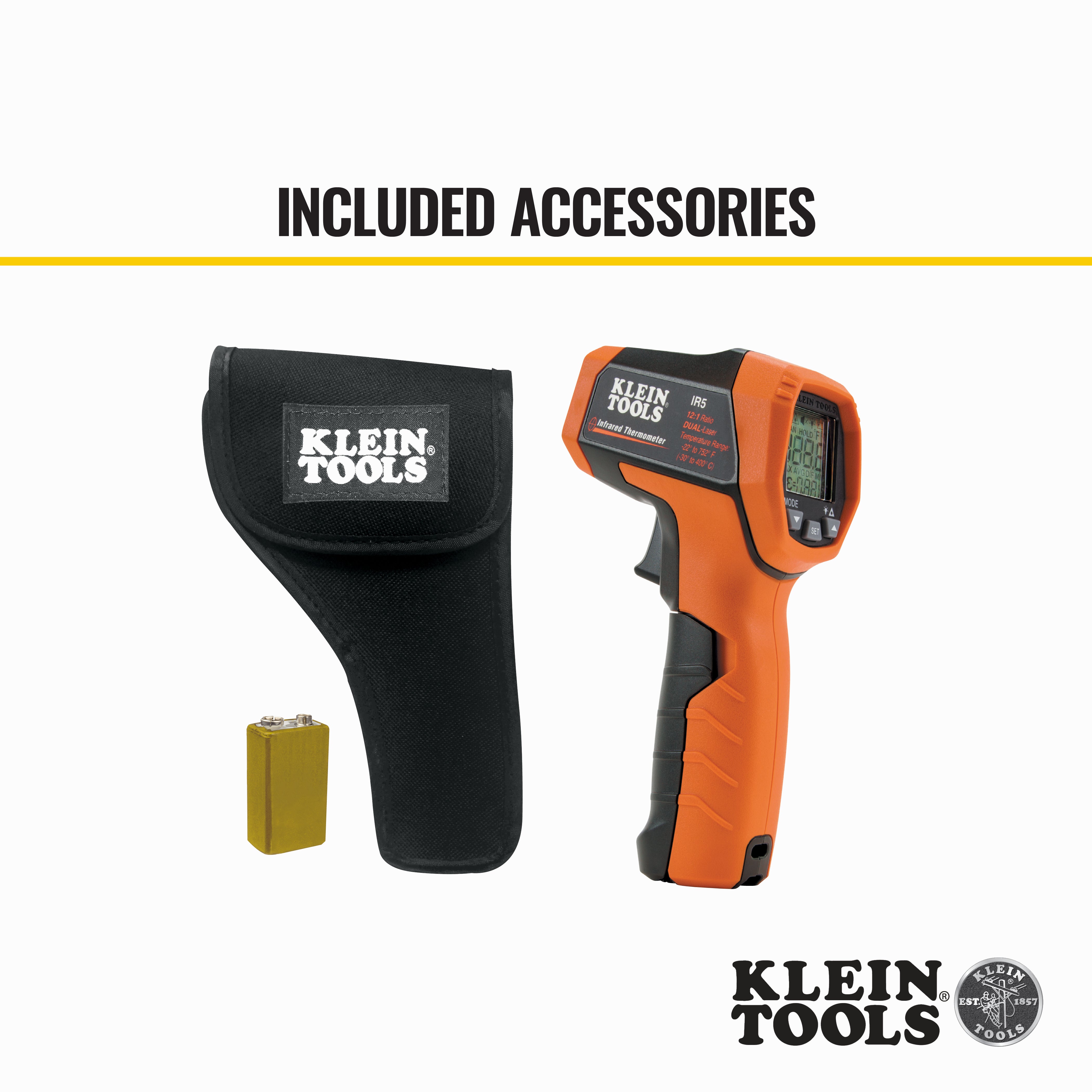Klein KLE-IR5 - Dual Laser Infrared Thermometer