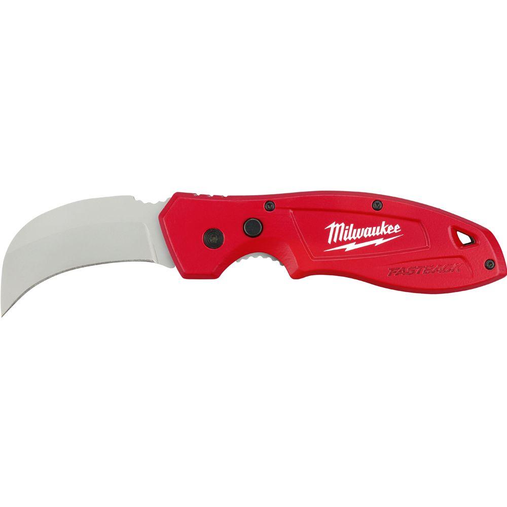Milwaukee 48-22-1985  -  FASTBACK™ Hawk Bill Folding Knife - wise-line-tools