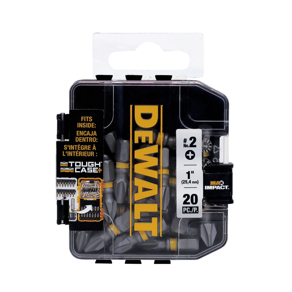 DeWalt DWA1PH2MI20  -  SHELL 1 IN PH2 MAX IMPACT