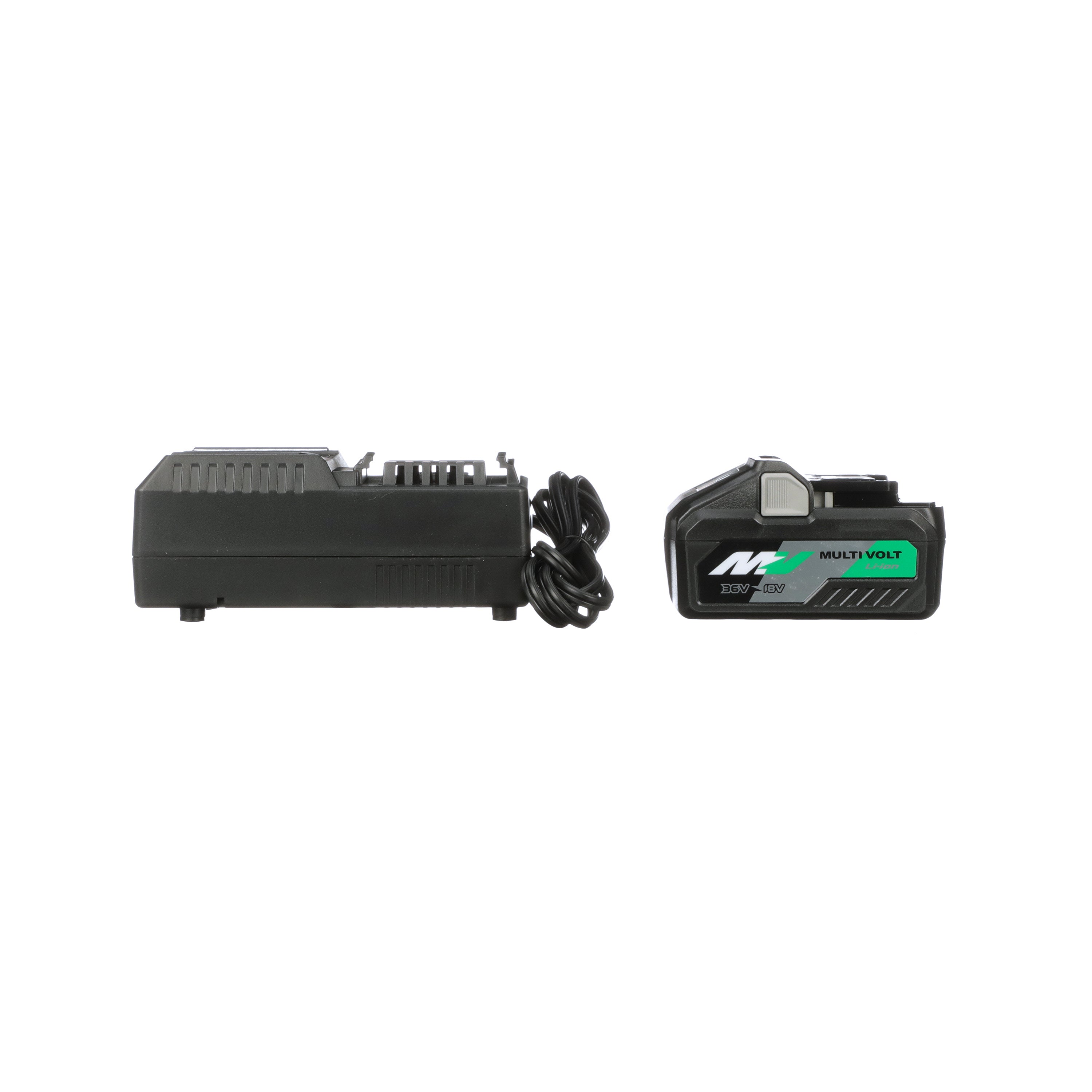 36V/18V MultiVolt™ Lithium Ion Slide Battery and Charger Starter Kit | Metabo HPT UC18YSL3B1